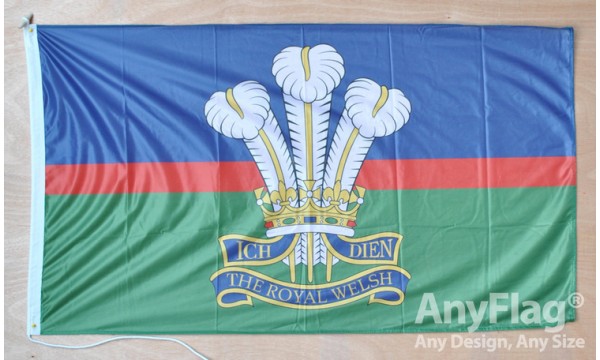 Royal Welsh Regiment Custom Printed AnyFlag®